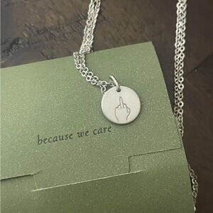 Silver Pendant Necklace